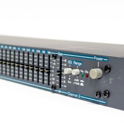 Ashly MQX 2150 Dual 15-Band Graphic EQ Equalizer Rack