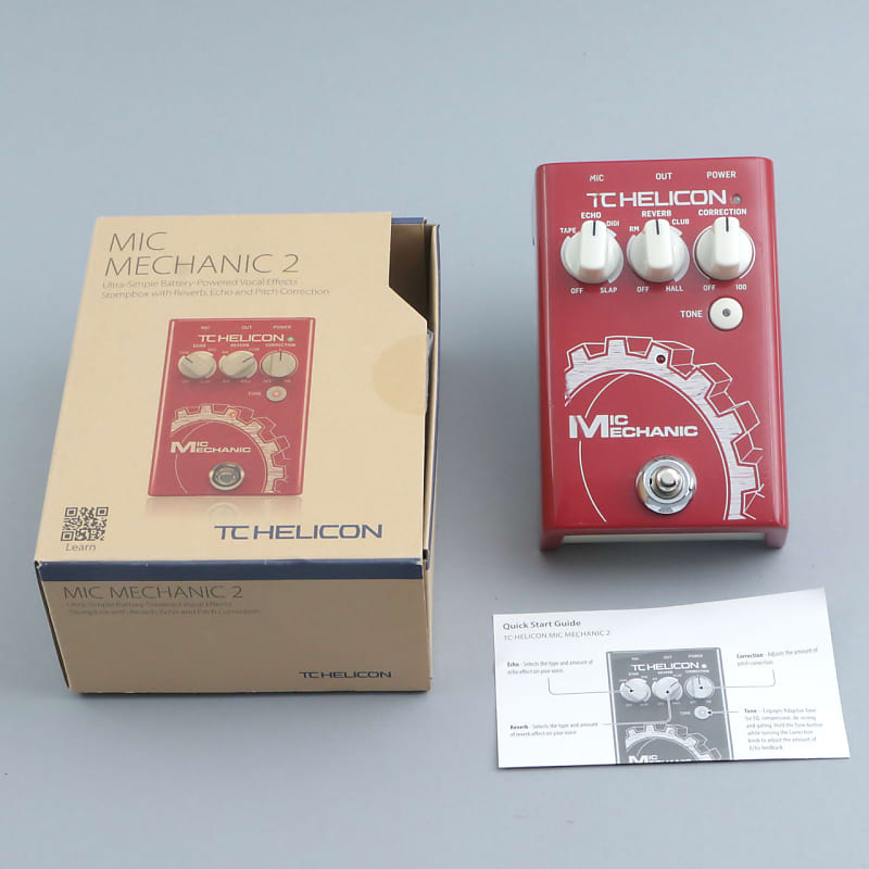 TC Helicon Mic Mechanic 2 Vocal Effects Pedal P-24575 | Reverb