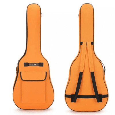 Oxford Fabric Acoustic Guitar Gig Bag Soft Case Double Shoulder Strap image 3