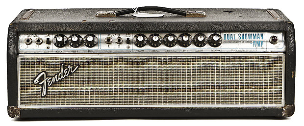 Fender Dual Showman Head 1968 image 1