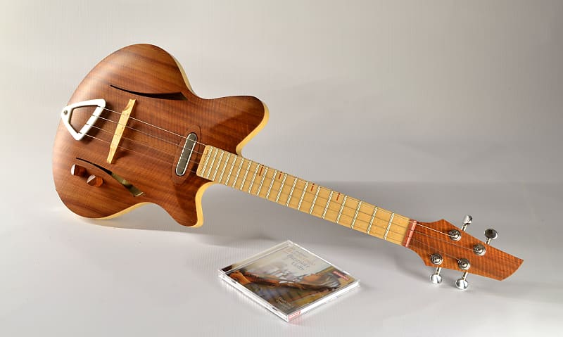 Murray Kuun Guitars Roxy archtop ukulele 2022 natural woods image 1