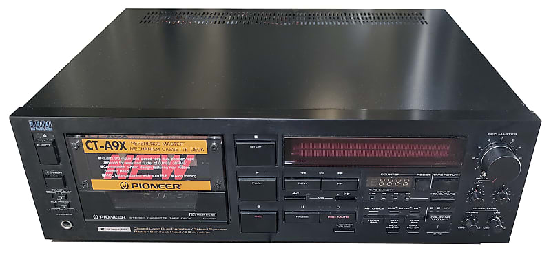 ラジオ・コンポ PIONEER STEREOCASSETTE TAPE DECK CT-A9 Pioneer Elite CT-A9X Cassette Deck - SERVICED