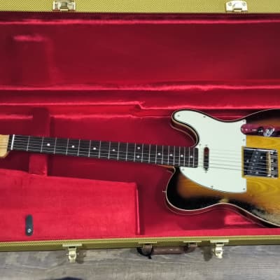 MyDream Partcaster Custom Built - Chambered Alder / Ash Sunburst T Modern image 5