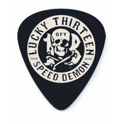 Jim Dunlop Lucky 13 Artist Series Guitar Picks, Refill Bag of 36
