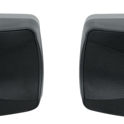 (8) Rockville WET-44 PRO Dual 4" 4-Way Swivel 70V Commercial Speakers in Black image 2