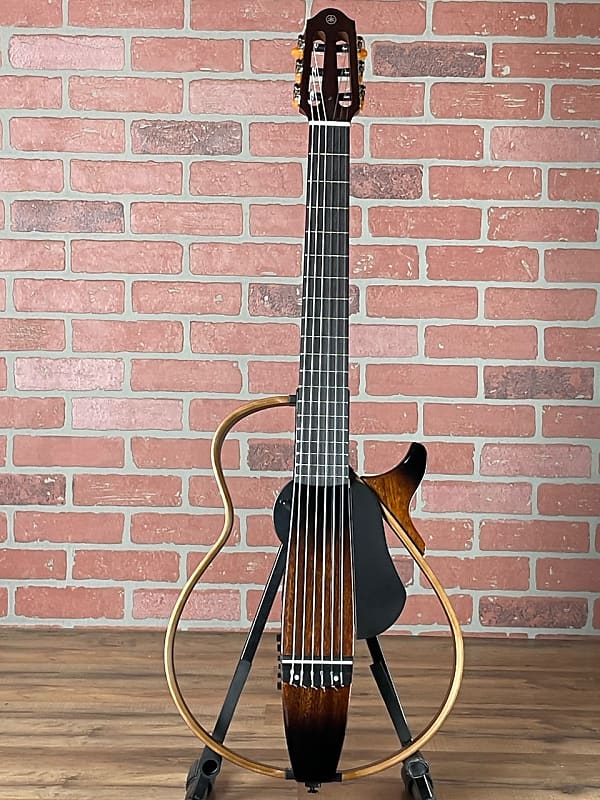 Yamaha SLG200N Silent Nylon String Guitar Tobacco Sunburst