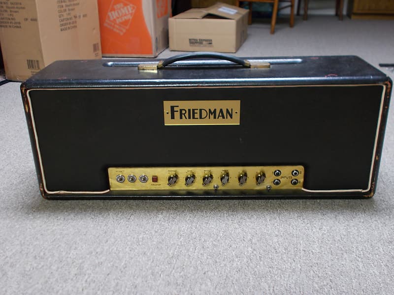 1972 Marshall Super Lead Friedman Modded Kitchen Sink Mod Hotrodded JMP  Plexi Tones!