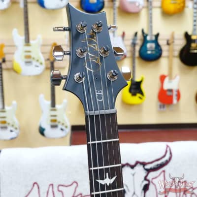 Paul Reed Smith PRS Wild West Guitars 2023 Special Run CE 24 Painted Black Neck 57/08 Pickups Orange image 5