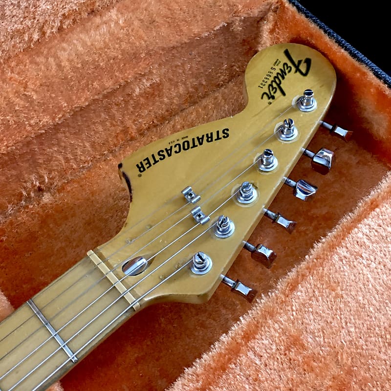 Fender 1978-1979 Stratocaster Natural Made in USA Vintage