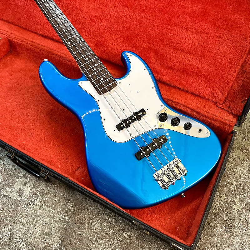 MIJ Fender Jazz Bass JB-STD 2014 - Lake placid Blue original