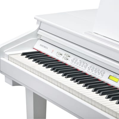 Kurzweil KAG-100-WHP Digital Grand Piano - White image 3