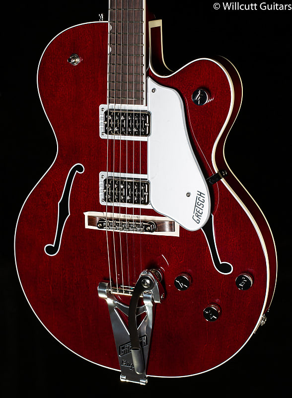 Gretsch G6119T-ET Players Edition Tennessee Rose™ Electrotone Hollow Body with String-Thru Bigsby®, Rosewood Fingerboard, Dark Cherry Stain - JT21062328-7.13 lbs image 1