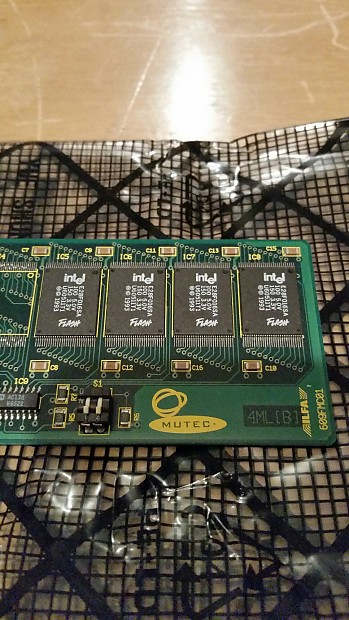 Mutec FMC-01 8MB Flash ROM RARE! (Akai FMX008) Akai MPC 2000