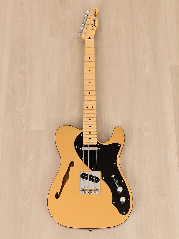 2023 Fender Hybrid II Telecaster Thinline Limited Run Gold Top, Mint w/  Hangtags, Japan MIJ