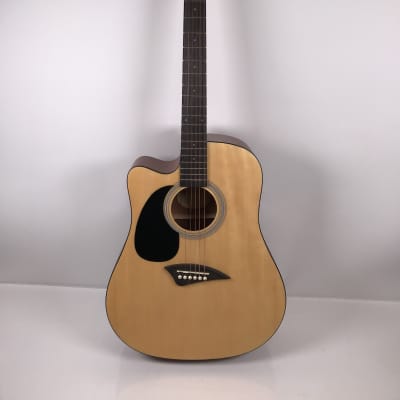 Kona K1 Left Handed Dreadnought Cutaway Acoustic Guitar for sale