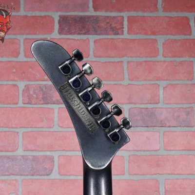 ESP Kiso Custom Shop MX-250 “Blitzkrieg” Customization by Hutchinson Guitar Concepts Satin Aged Metallic 2006 w/Gator Hardshell Case image 10