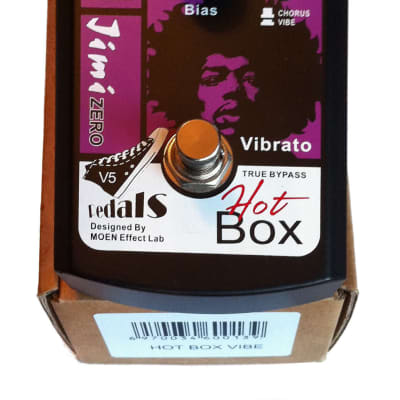 Hot Box HB-VB5 Gen4 Vibe/Chorus Guitar VIBE Effect Pedal image 3