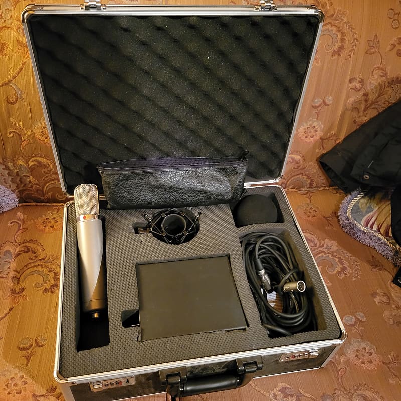 MicParts v47 multipattern tube mic with hard case Reverb