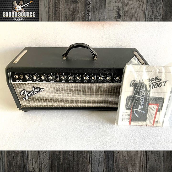 Fender Bassman 100T Tube Bass Head 2010s | Reverb