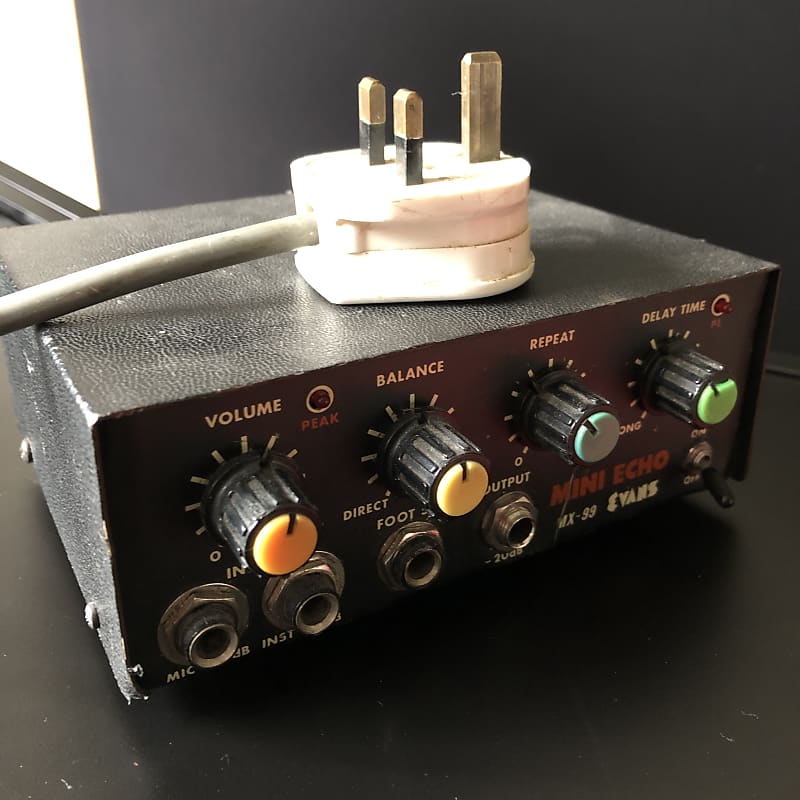 Evans MX99 Mini Echo BBD Delay | Reverb