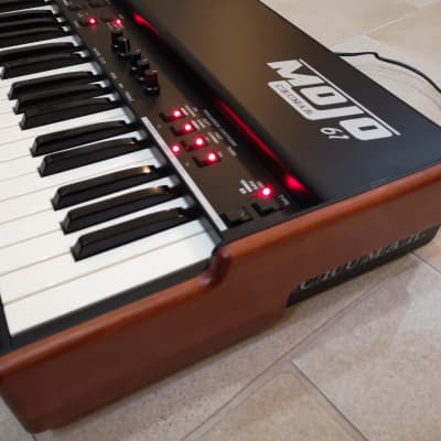 Crumar Mojo 61-Key Organ 2010s - Black | Original Bag | Volume pedal for sale