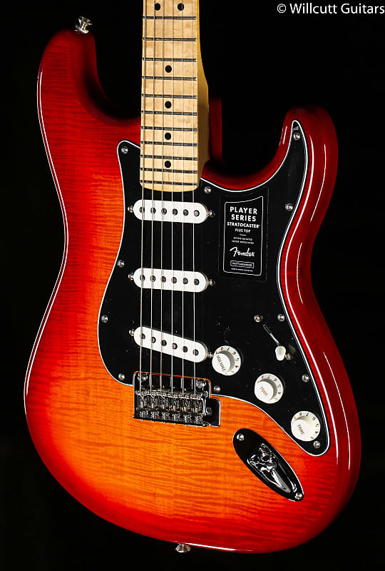 ギター Player Stratocaster Plus Top PF TBS Fender Player Stratocaster Plus Top | Reverb