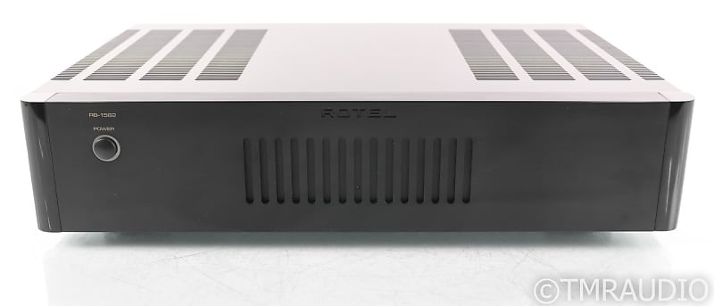 Rotel RB-1562 Stereo Power Amplifier; RB1562; Black image 1