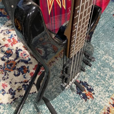 Rick Savage's, Def Leppard "Storyteller" Washburn XB925 5-String Bass Guitar (RS #2024) Authenticated! image 17