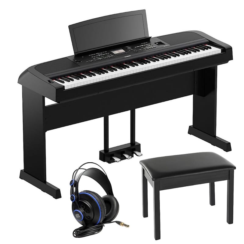 Yamaha DGX-670 Heid at Home Digital Piano Bundle | Reverb