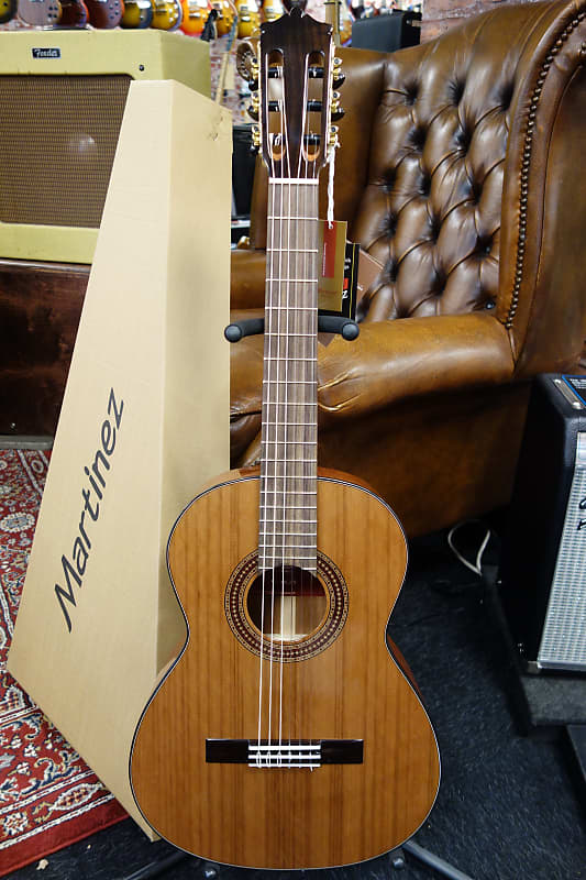Martinez MC48C Junior 3/4 Classical guitar Ceder Top, mahogany B&S image 1