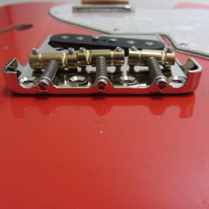 Gotoh Bridge for Bigsby B5 Telecaster Tele No Lip Gotoh InTune Compensated Saddles  Nickel plated image 4