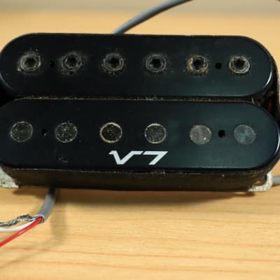 1990's Japan Ibanez RG Series V7 Black Neck Humbucker Guitar Pickup 4.68ohms image 5