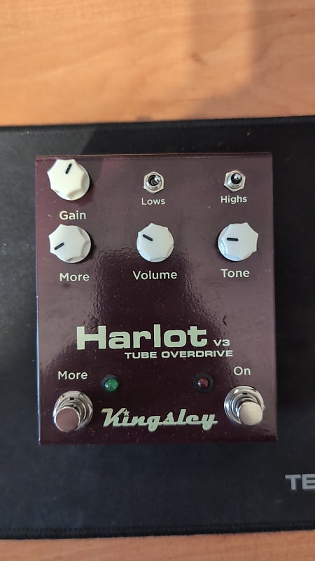 Kingsley Harlot v3 チューブオーバードライブ Kingsley Amplifiers