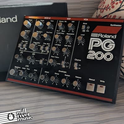ジャンク品 Roland PG-200シンセサイザー プログラマー ジャンク品