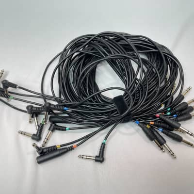 Roland MDS-12 Rack Cables 13x Stereo Cable Snake Patch Cord V-Drum MDS-12 Fits TD 20 30 10
