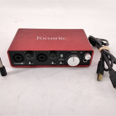Focusrite Scarlett 2i2 2nd Gen USB Audio Interface | Reverb Canada