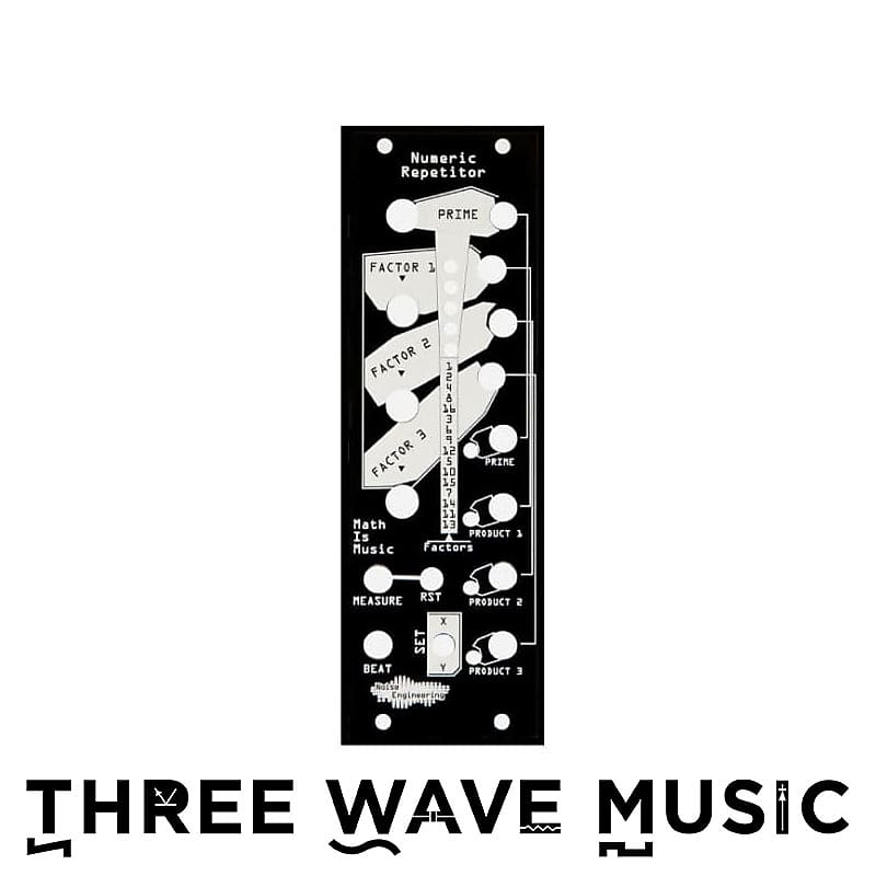 Noise Engineering Numeric Repetitior Black [Three Wave Music]