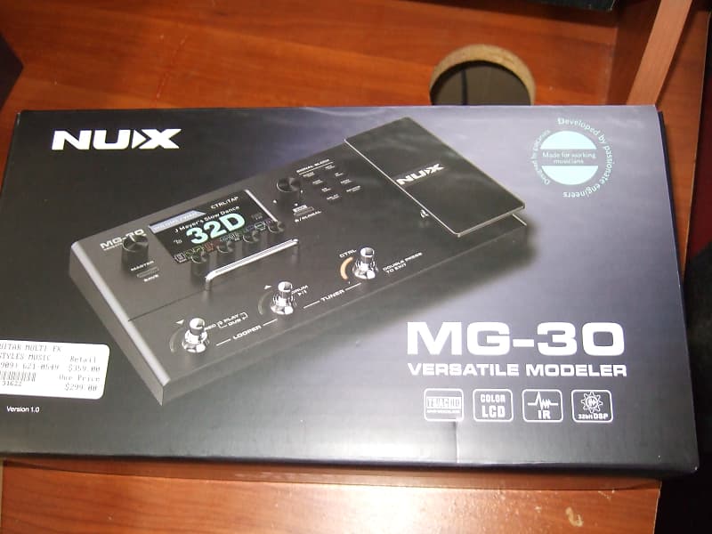 Nux MG-30 Guitar Multi Effects Pedal