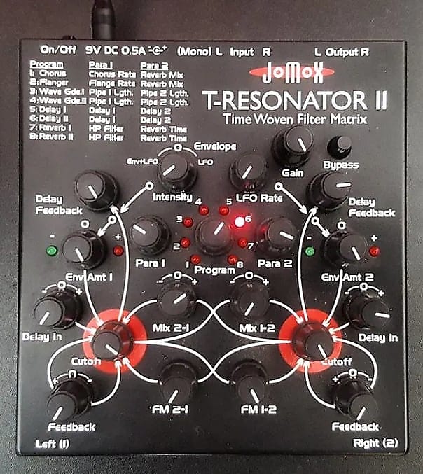 Jomox T-Resonator II Delay Reverb Filter Flanger Chorus Multi