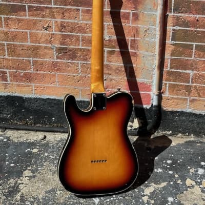 Fender Telecaster Custom '62 Reissue 1987 - very rare in the USA this MIJ Sunburst Tele Custom is the Boss ! image 3
