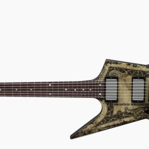 Dean ZERO TRUST L Dave Mustaine In Deth We Trust LEFTY Worldship! FREE Virtual Leather Gig Bag! image 1