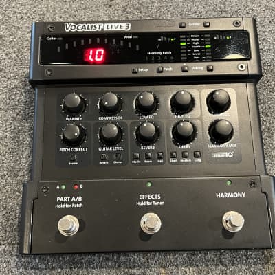 Digitech Vocalist Live 3 ボーカル エフェクター DigiTech Vocalist Live 3 | Sweetwater