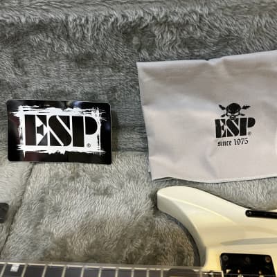 ESP Horizon-III Pearl White Gold Electric Guitar + Case Made in Japan Kiso Custom Shop Electric Guitar image 22