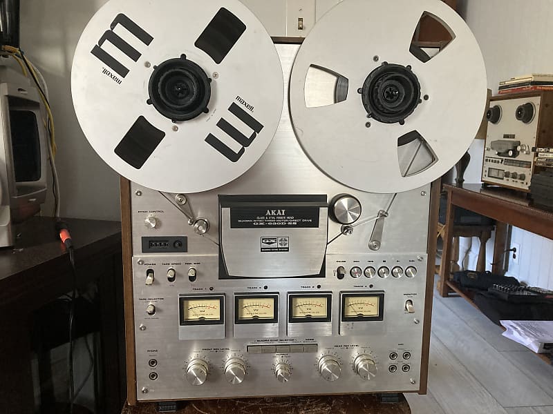 Vintage AKAI GX-630D Reel to Reel Tape Deck Recorder Analog WORKING
