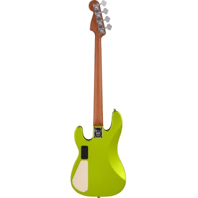 Charvel Pro-Mod San Dimas Bass PJ IV - Caramelized Maple Fingerboard, Lime Green Metallic image 4