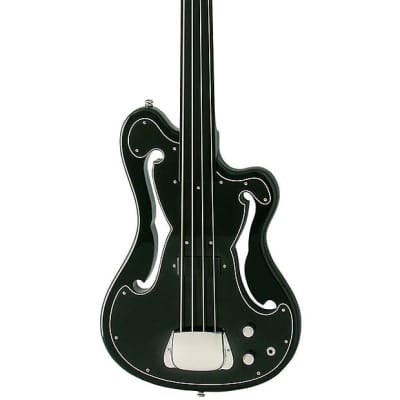 Eastwood MRG Series EUB-1 Mahogany Body Maple Neck 4-String Fretless Electric Bass Guitar image 4