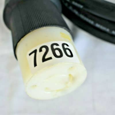 HUBBELL 10FT 20A 125V TO 15A 15A 125V POWER CABLE #7266 (ONE) image 4