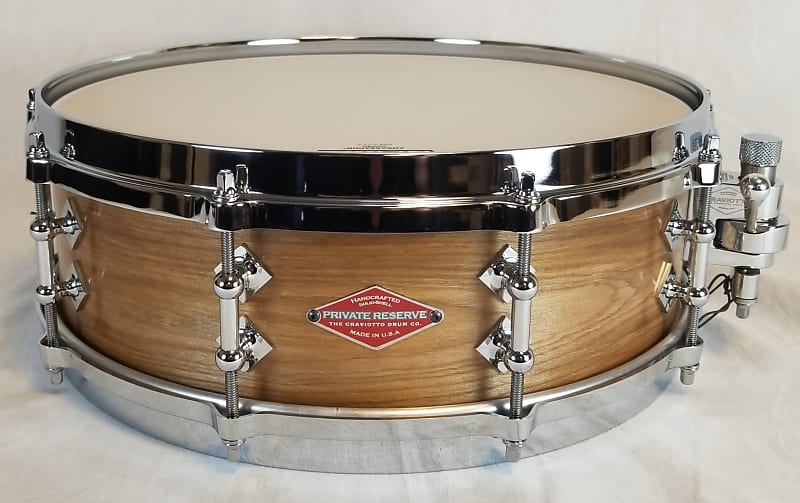 Craviotto Private Reserve Timeless Timber Birch 4.5X14 Snare Drum #1 of 2,  Diecast Hoop, w/Gig Bag image 1