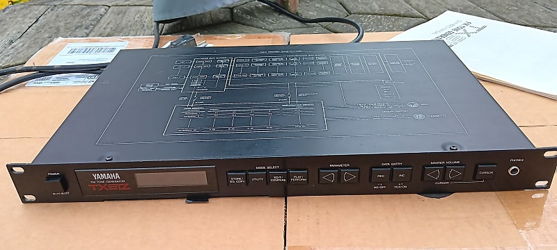 DTM・DAW YAMAHA TX81Z Yamaha TX81Z FM Tone Generator MIDI Synthesizer Rack Mount