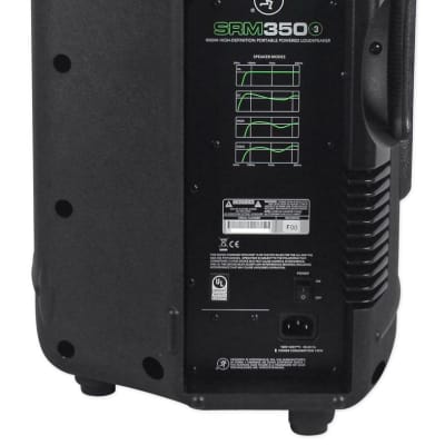 Mackie SRM350V3 SRM350-V3 1000 Watt 10" Powered Active PA Speaker, with DSP image 15